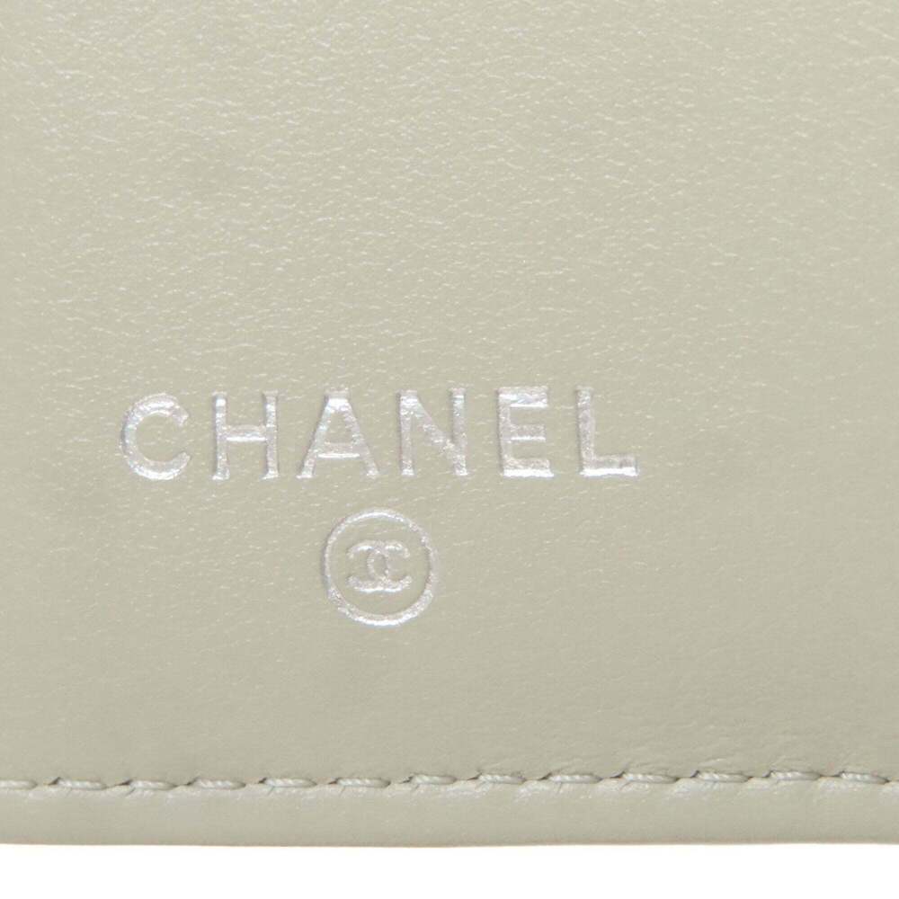 CHANEL Gray Logo Wallet - Picture 8 of 16